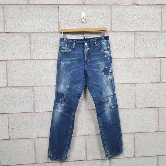 Dsquared2 Denim Jeans Size 38 30" Waist - Picture 1 of 5
